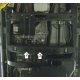Защита раздаточной коробки Мотодор сталь 3 мм для Hummer H3 2005-2010