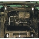 Защита радиатора Мотодор сталь 2 мм для Hyundai HD-35 2003-2021