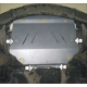 Защита радиатора Мотодор алюминий 5 мм для BMW 6 2003-2007