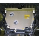 Защита картера и КПП Мотодор алюминий 5 мм для Honda Civic 2006-2012
