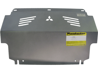 Защита радиатора Мотодор алюминий 5 мм для Mitsubishi Pajero Sport № 31307