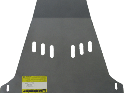 Защита заднего бампера Мотодор алюминий 5 мм для Nissan X-Trail T31 № 31405
