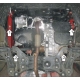 Защита картера и КПП Мотодор алюминий 5 мм для Skoda/Volkswagen/Seat 2006-2020