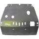 Защита картера и КПП Мотодор алюминий 5 мм для Toyota Highlander/RX270/RX350 2009-2015