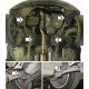 Защита картера и КПП Мотодор алюминий 5 мм для Mini Cooper 2007-2013
