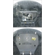 Защита картера и КПП Мотодор алюминий 5 мм для Mini Countryman 2010-2016