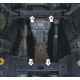 Защита КПП Мотодор сталь 2 мм для Ford Ranger 2012-2015