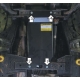 Защита КПП Мотодор сталь 2 мм для Ford Ranger 2012-2015