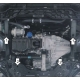 Защита картера и КПП Мотодор сталь 2 мм для Kia Sportage 2016-2021