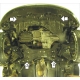 Защита картера и КПП Мотодор сталь 2 мм для Great Wall Hover M2/M4/Florid/Coolbear 2008-2015 63101