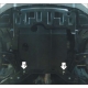 Защита картера и КПП Мотодор сталь 2 мм для Haima M3 2014-2021