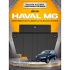 Защита картера и коробки передач для HAVAL M6 2019-2021 (I рест.), 2021-н.в. 1.5 бензин AT 2WD NLZ сталь, с крепежом / Хавал М6