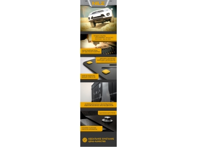 Защита картера для HONDA CRV 2006-2012 2.0/2.4 АT/MT бензин NLZ алюминий, 3 мм с крепежом / Хонда ЦРВ