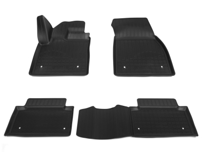 Коврики салона Norplast чёрные для Range Rover Evoque № NPA11-C46-540