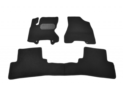 Коврики салона текстильные Norplast черные для Nissan X-Trail № NPL-VTe-610-810