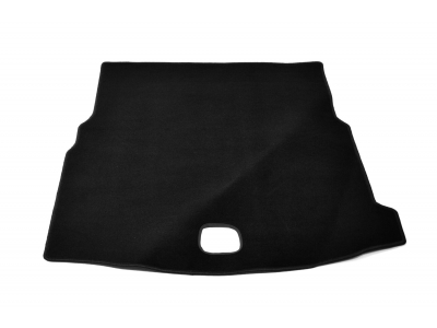 Коврик в багажник Norplast текстиль, черный с вырезом под ручку фальшпола для Mercedes E-Class 2016-2021
