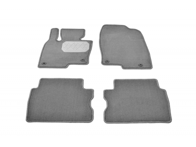 Коврики в салон Norplast текстиль, серые 4 шт для Mazda CX-5 № NPA10-VTe550-683-G