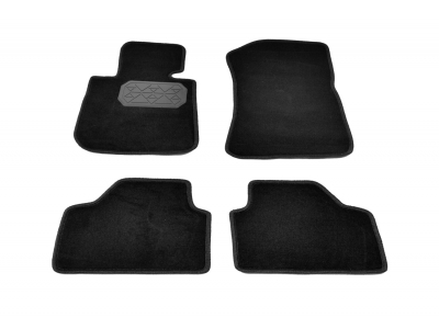Коврики в салон Norplast текстиль, черные 4 шт для BMW Х1 (E84) № NPL-VTe-070-010