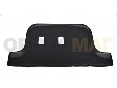 Коврики в салон Norplast полиуретан чёрные 3 ряд для Chevrolet TrailBlazer 2013-2016