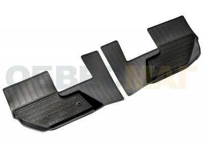 Коврики в салон Norplast полиуретан чёрные 3 ряд для Volvo XC90 № NPA00-C96-781