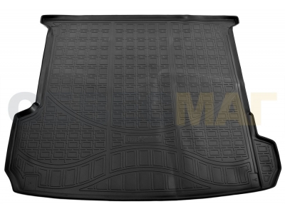 Коврик в багажник Norplast полиуретан чёрный длинный 7 мест для Audi Q7 № NPA00-T05-775