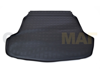 Коврик в багажник Norplast чёрный без выступа под запаску для Hyundai Sonata № NPA00-T31-620
