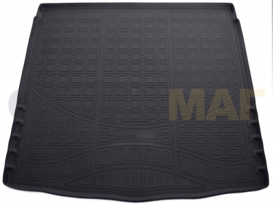 Коврик в багажник Norplast полиуретан чёрный на седан для Mazda 3 2013-2018