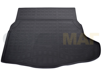Коврик в багажник Norplast полиуретан чёрный для Mercedes-Benz C-Class W205 2014-2021