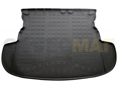 Коврик в багажник Norplast полиуретан чёрный без органайзера для Mitsubishi Outlander 2012-2021