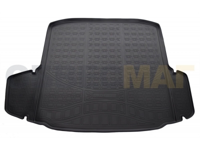 Коврик в багажник Norplast полиуретан чёрный на хетчбек для Skoda Octavia A7 № NPA00-T81-400
