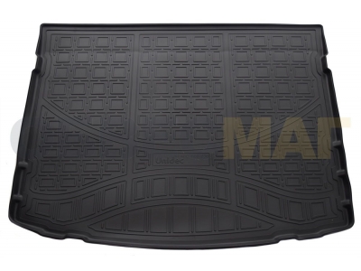 Коврик в багажник Norplast полиуретан чёрный на хетчбек для Toyota Auris 2012-2021