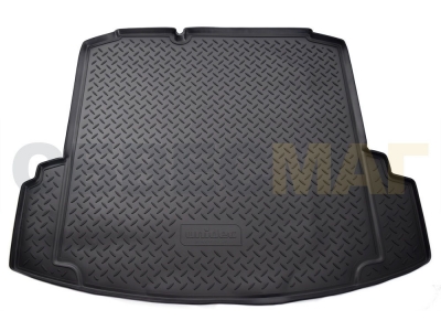 Коврик в багажник Norplast полиуретан чёрный c &quot,ушами&quot, для Volkswagen Jetta 6 2011-2014
