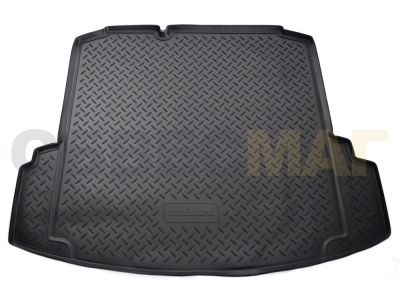Коврик в багажник Norplast полиуретан чёрный c ",ушами", для Volkswagen Jetta 6 № NPA00-T95-240