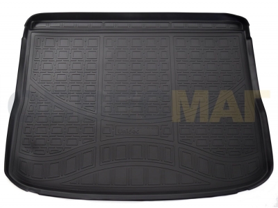 Коврик в багажник Norplast полиуретан чёрный для Volkswagen Tiguan № NPA00-T95-650
