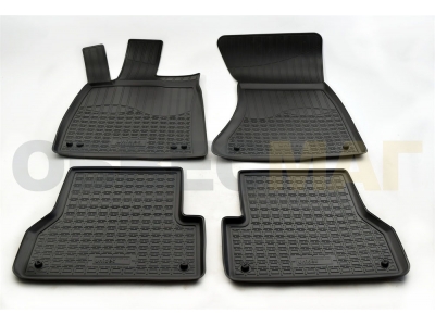 Коврики в салон Norplast полиуретан чёрные для Audi A6 2011-2018
