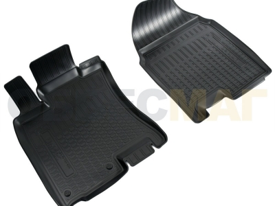 Коврики в салон Norplast полиуретан чёрные передние для Nissan Qashqai/Qashqai +2 № NPA10-C61-600