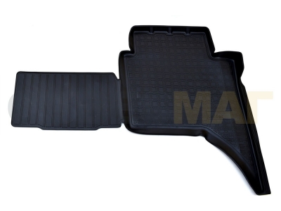 Коврики в салон Norplast полиуретан чёрные для Ford Ranger Double Cab 2012-2015