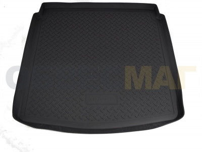 Коврик в багажник Norplast полиуретан чёрный на седан для Audi A4 № NPL-P-05-02