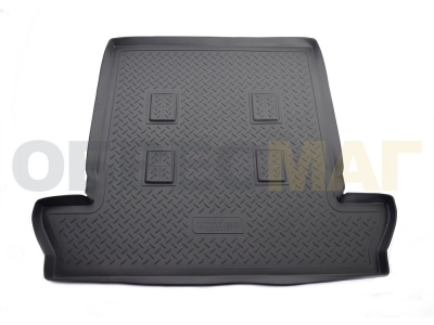 Коврик в багажник Norplast полиуретан чёрный для Lexus LX-570 2007-2021