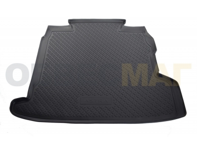 Коврик в багажник Norplast полиуретан чёрный на седан для Opel Astra H № NPL-P-63-06