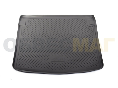 Коврик в багажник Norplast полиуретан чёрный для подъёмной задней двери для Volkswagen Caddy № NPL-P-95-01