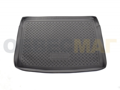 Коврик в багажник Norplast полиуретан чёрный для Volkswagen Golf 5 № NPL-P-95-15