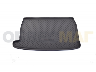 Коврик в багажник Norplast полиуретан чёрный на хетчбек для Volkswagen Polo № NPL-P-95-41