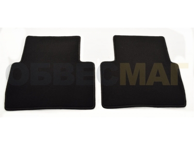 Коврики в салон Norplast текстиль чёрные с подпятником для Mazda CX-5 2012-2021