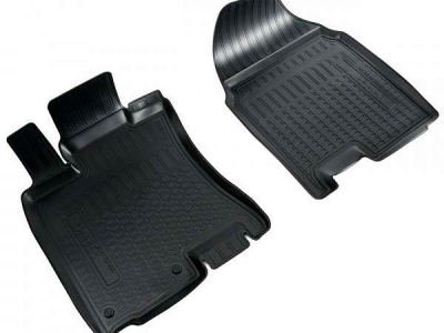 Коврики 3D в салон Norplast полиуретан чёрные передние для Renault Dokker № NPA11-C69-050