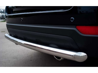 Защита заднего бампера 60 мм ОбвесМаг для Chevrolet Captiva 2013-2016