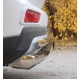 Защита заднего бампера двойная 60-42 мм c доп. накладками ОбвесМаг для Renault Duster 2011-2015