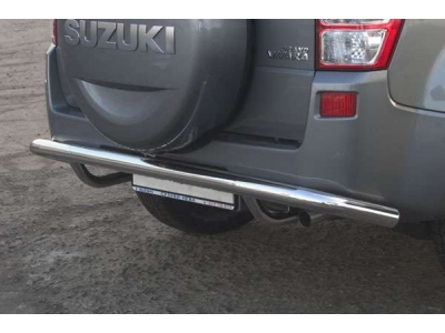 Защита заднего бампера 76 мм 3 двери для Suzuki Grand Vitara № OM-SZGV05-32