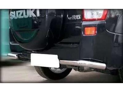 Защита задняя уголки 76 мм 5 дверей (2,0 и 2,4) для Suzuki Grand Vitara № OM-SZGV05-35
