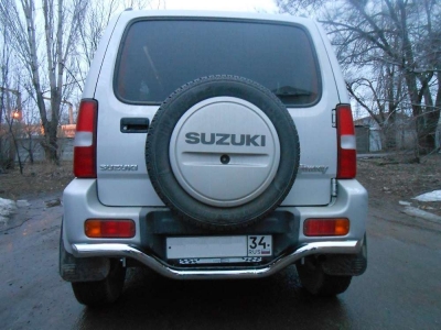 Защита заднего бампера Волна 60 мм для Suzuki Jimny № OM-SZJMN05-17
